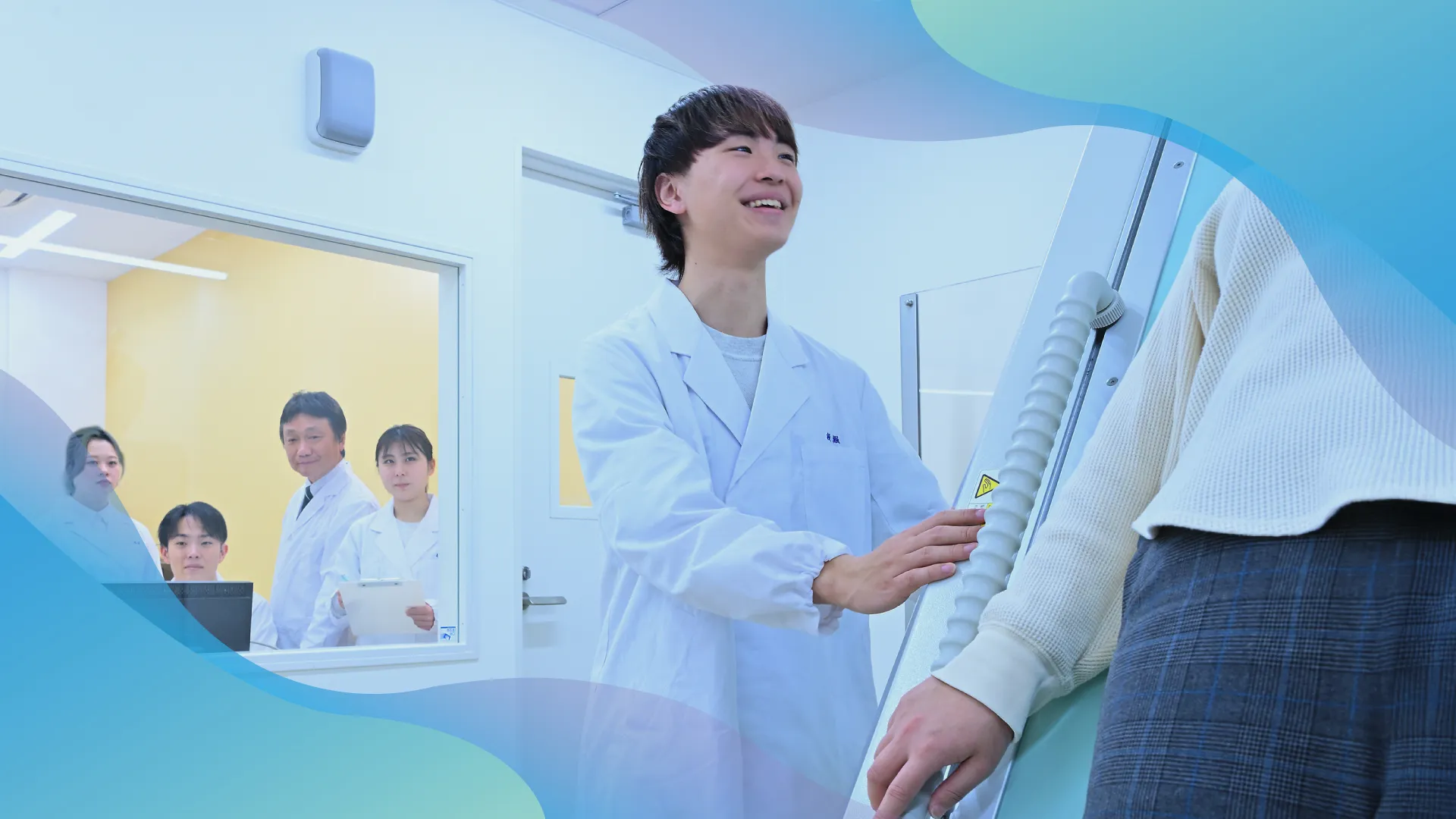 放射線学科様子
