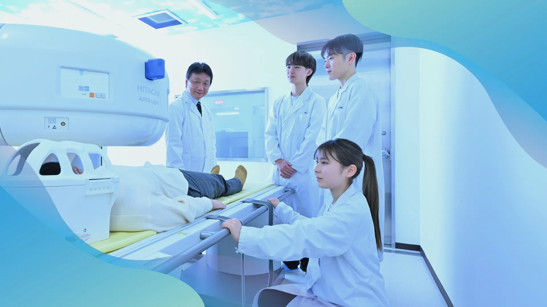放射線学科様子