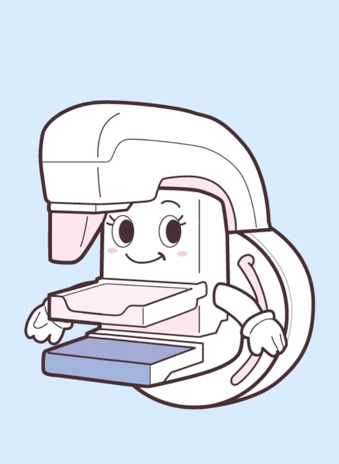 マンモ 乳房X線撮影装置（Mammography）の画像