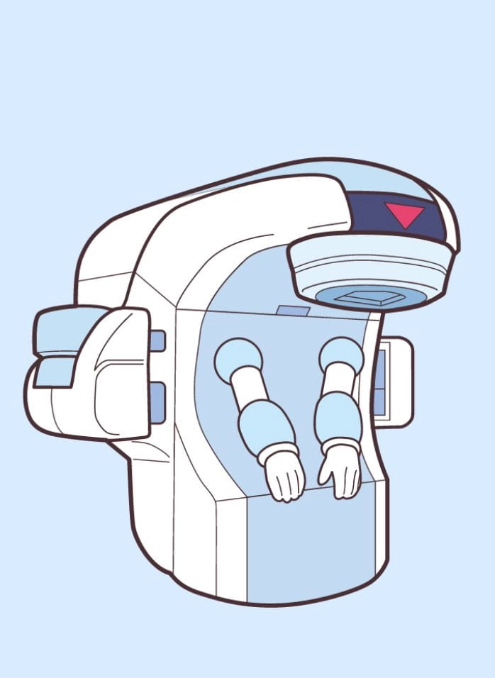 レイ 放射線治療装置（Linac）の画像