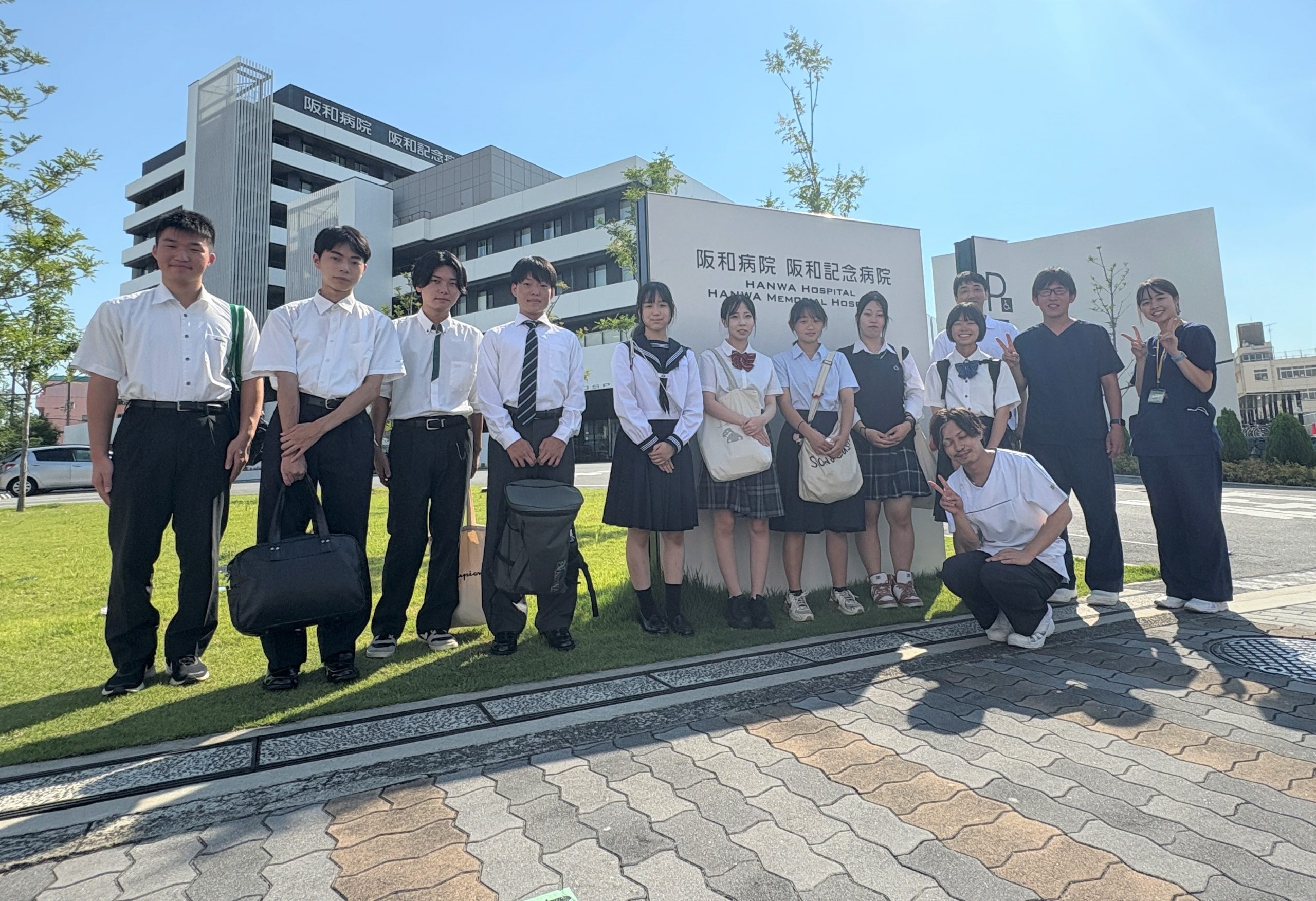 【開催レポート】本物の手術室に感動！高校生のための病院見学会＠阪和記念病院