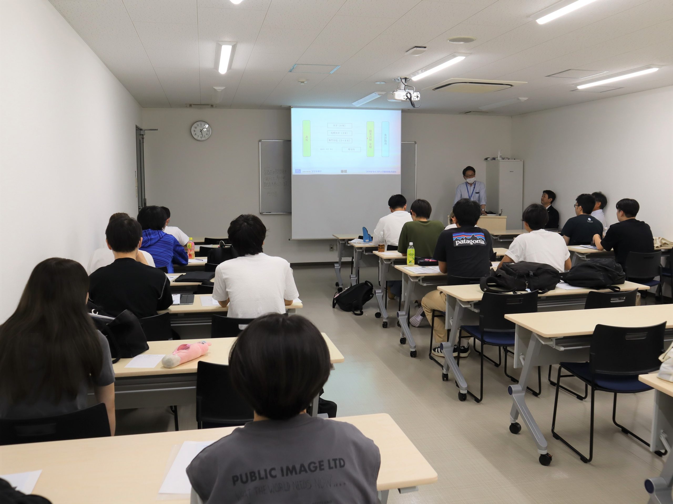 【授業レポート】生活と共存する在宅医療について、フクダライフテック関西株式会社