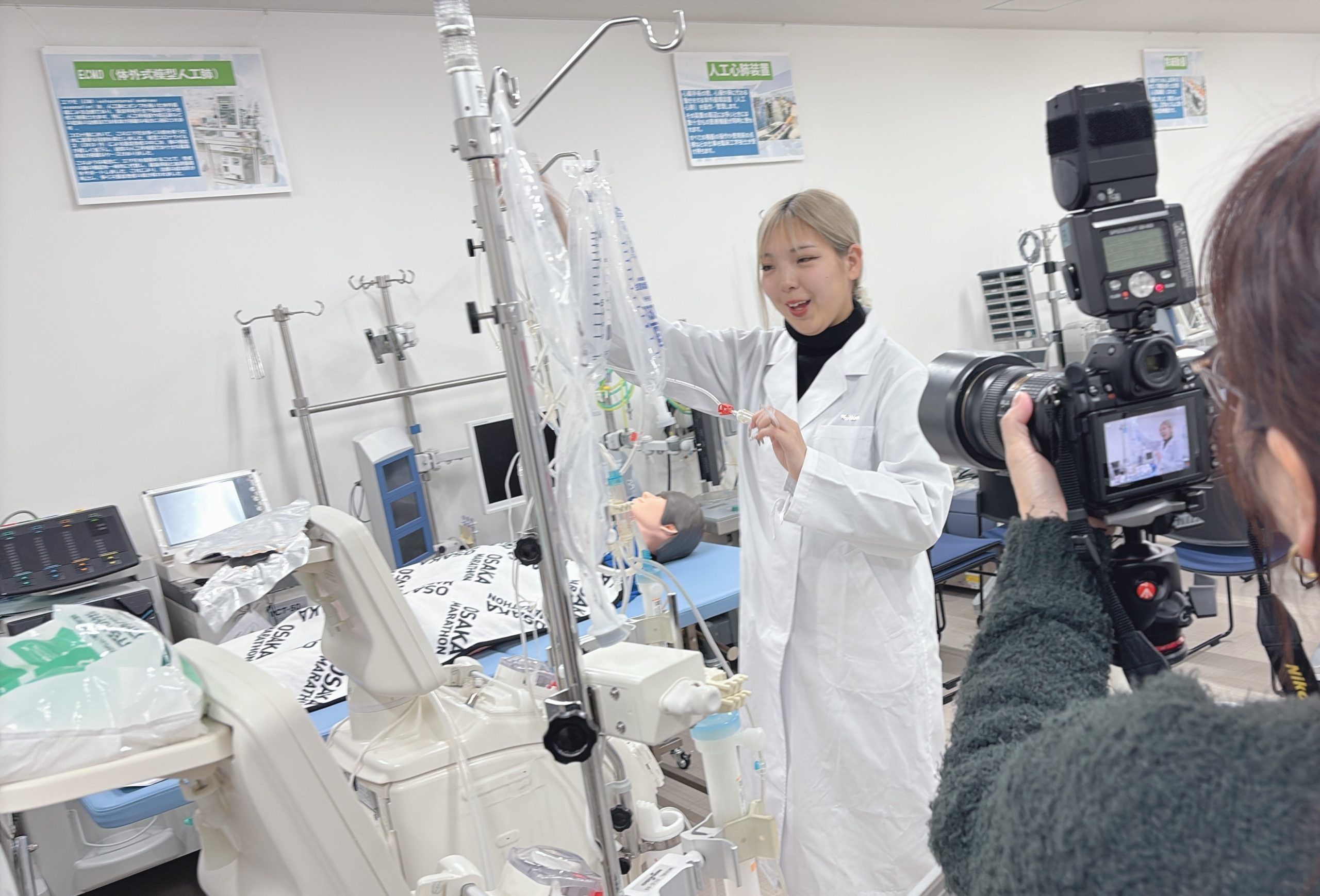 臨床工学科2年生のリアルな学生生活を取材していただきました！