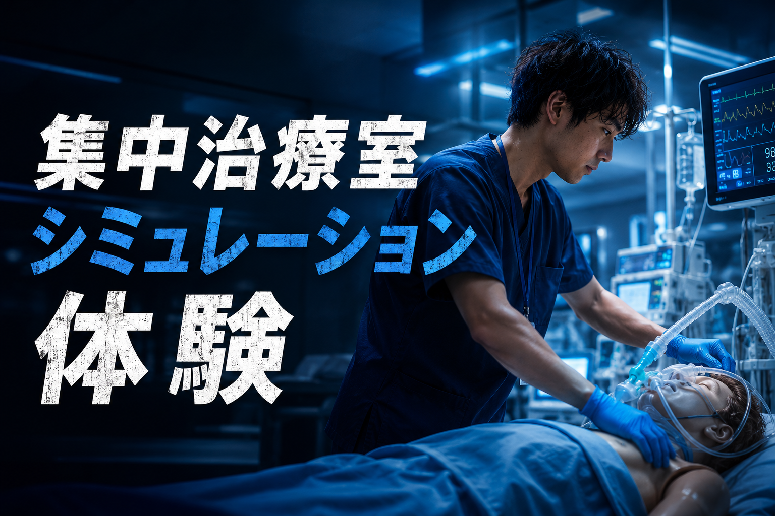 【6/14(日)＆7/19(日)限定】オープンキャンパスで集中治療室シミュレーションを体験しよう！